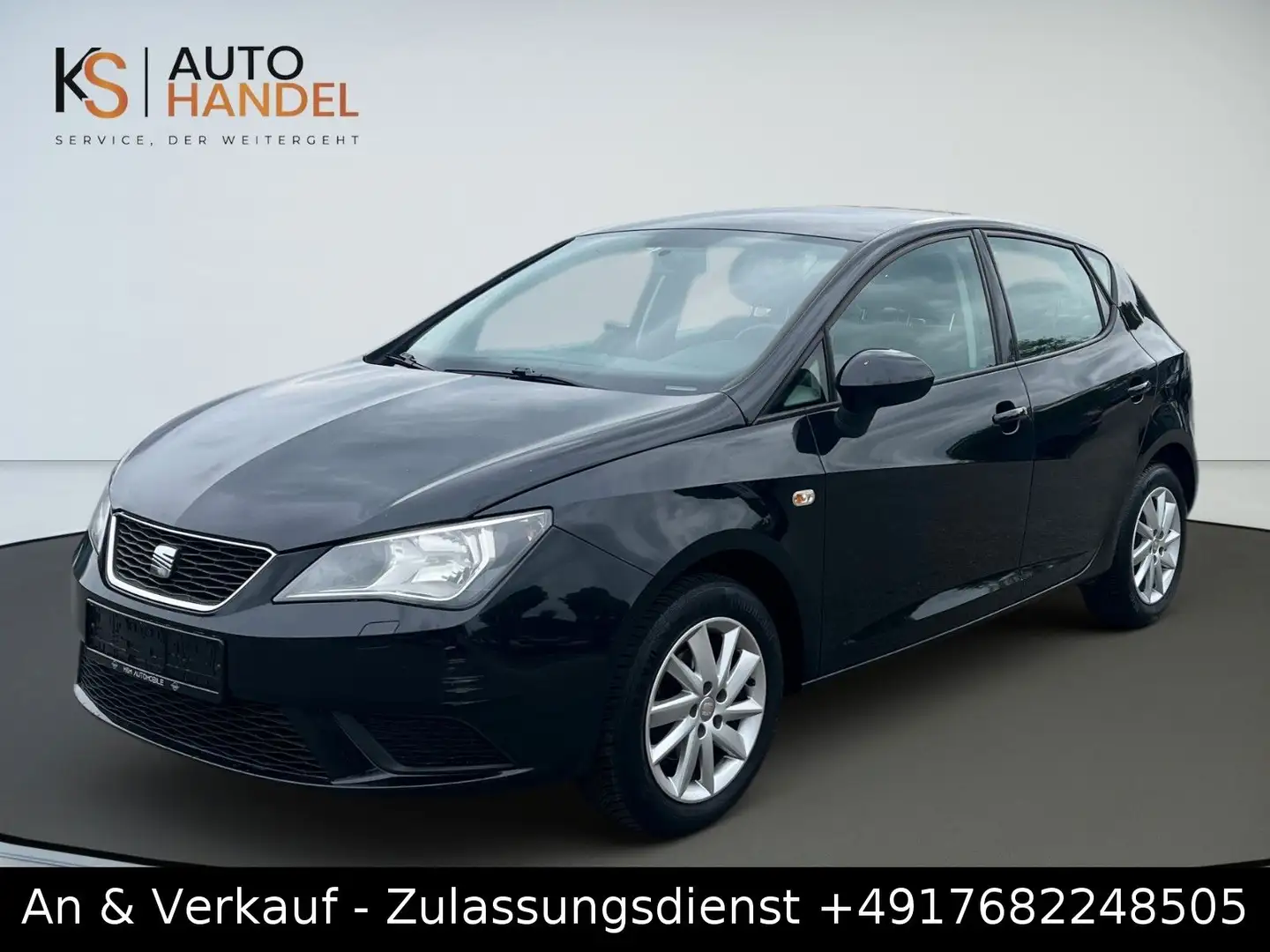 SEAT Ibiza IBIZA STYLE SALZA/TÜV NEU/SITZHEIZUNG/INSPKT NEU Negro - 1