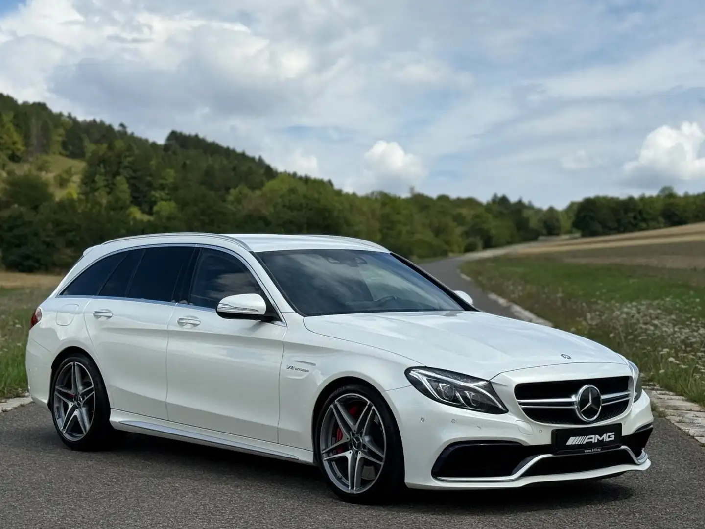 Mercedes-Benz C 63 AMG C 63 S AMG/Perf.AGA/LED/Burmester/Comand/HUD/ Bianco - 2