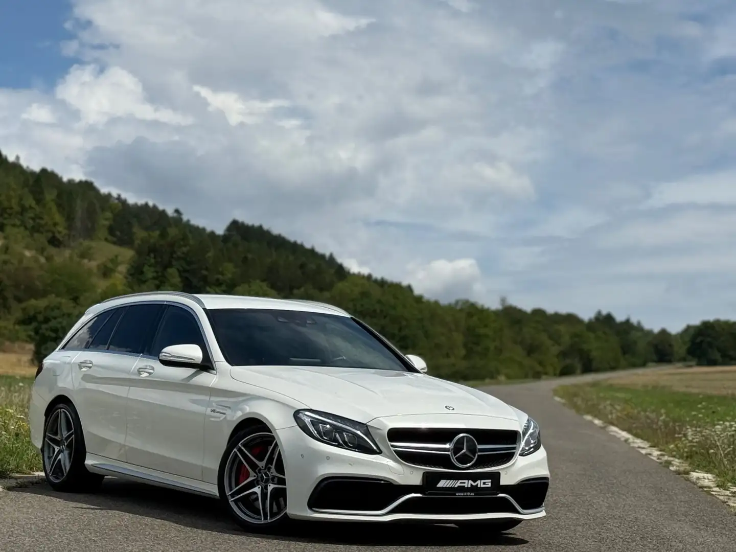Mercedes-Benz C 63 AMG C 63 S AMG/Perf.AGA/LED/Burmester/Comand/HUD/ Bianco - 1