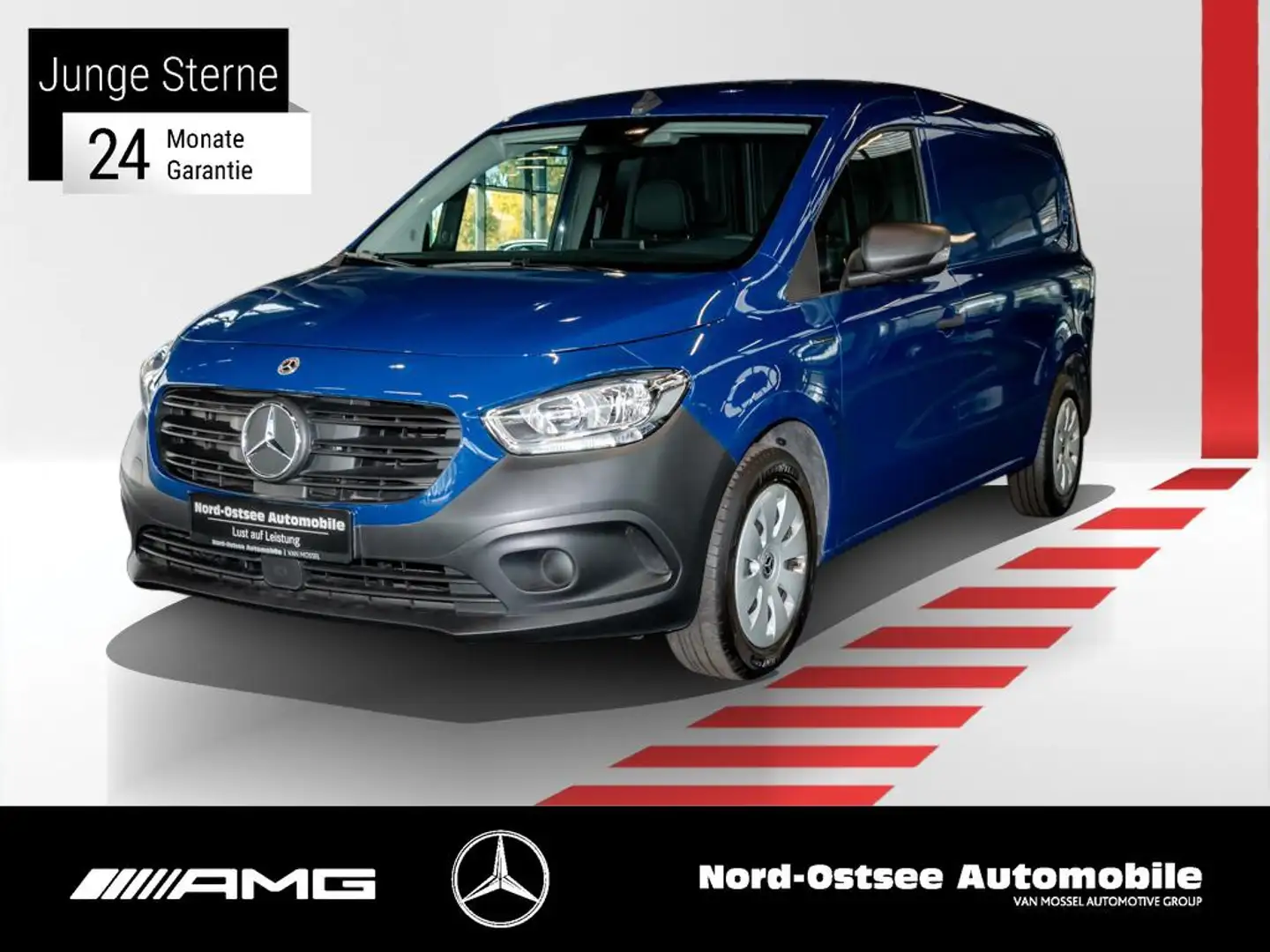 Mercedes-Benz Citan E Kasten BASE NEUES MODELL KLIMAAUTOMATIK MBUX Blau - 1
