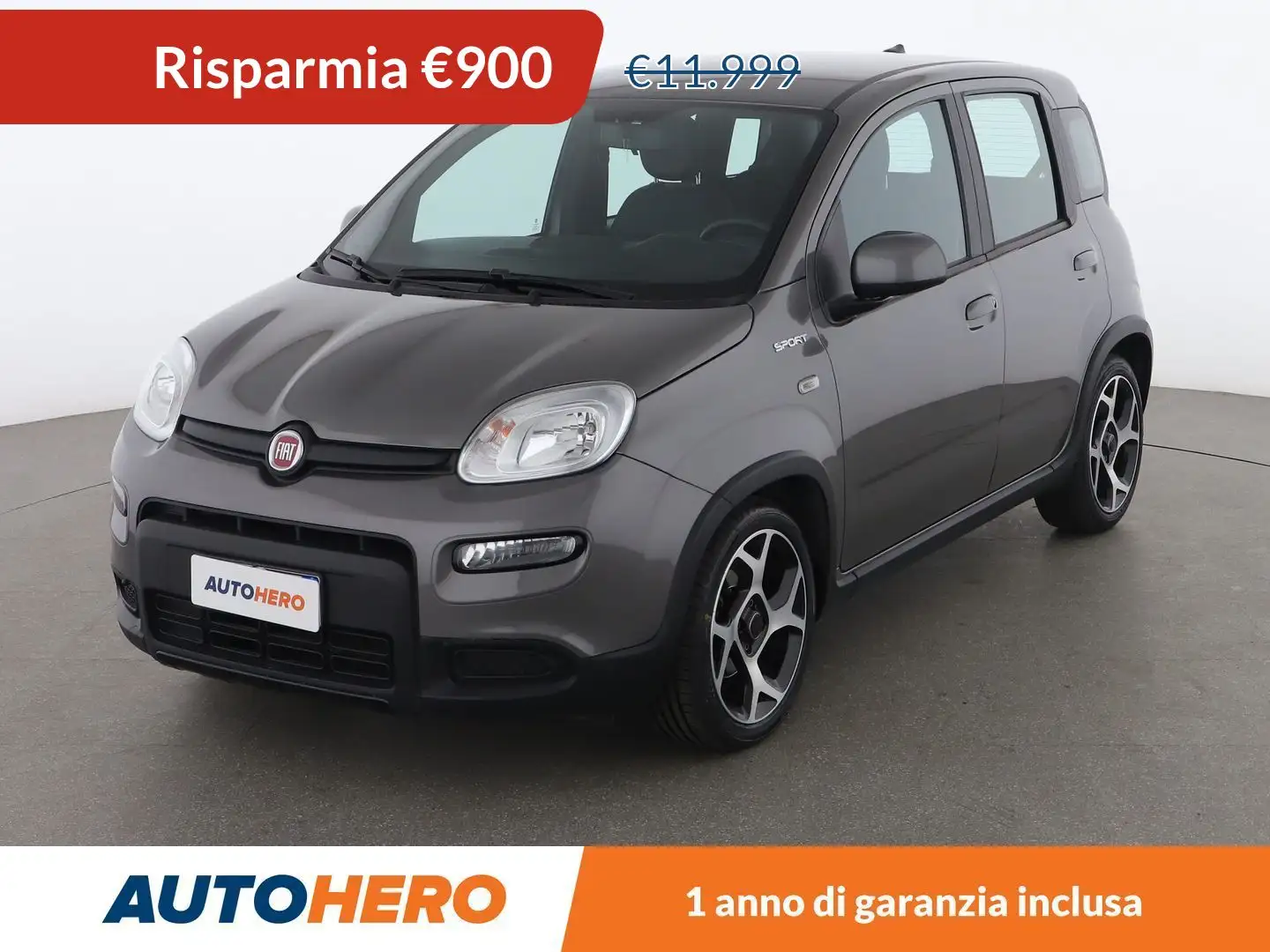 Fiat Panda 1.0 Mild-Hybrid Sport MHEV Grey - 1