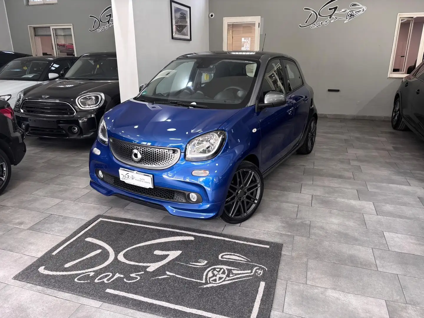 smart forFour 0.9 TWINAMIC TURBO BRABUS Blu/Azzurro - 2
