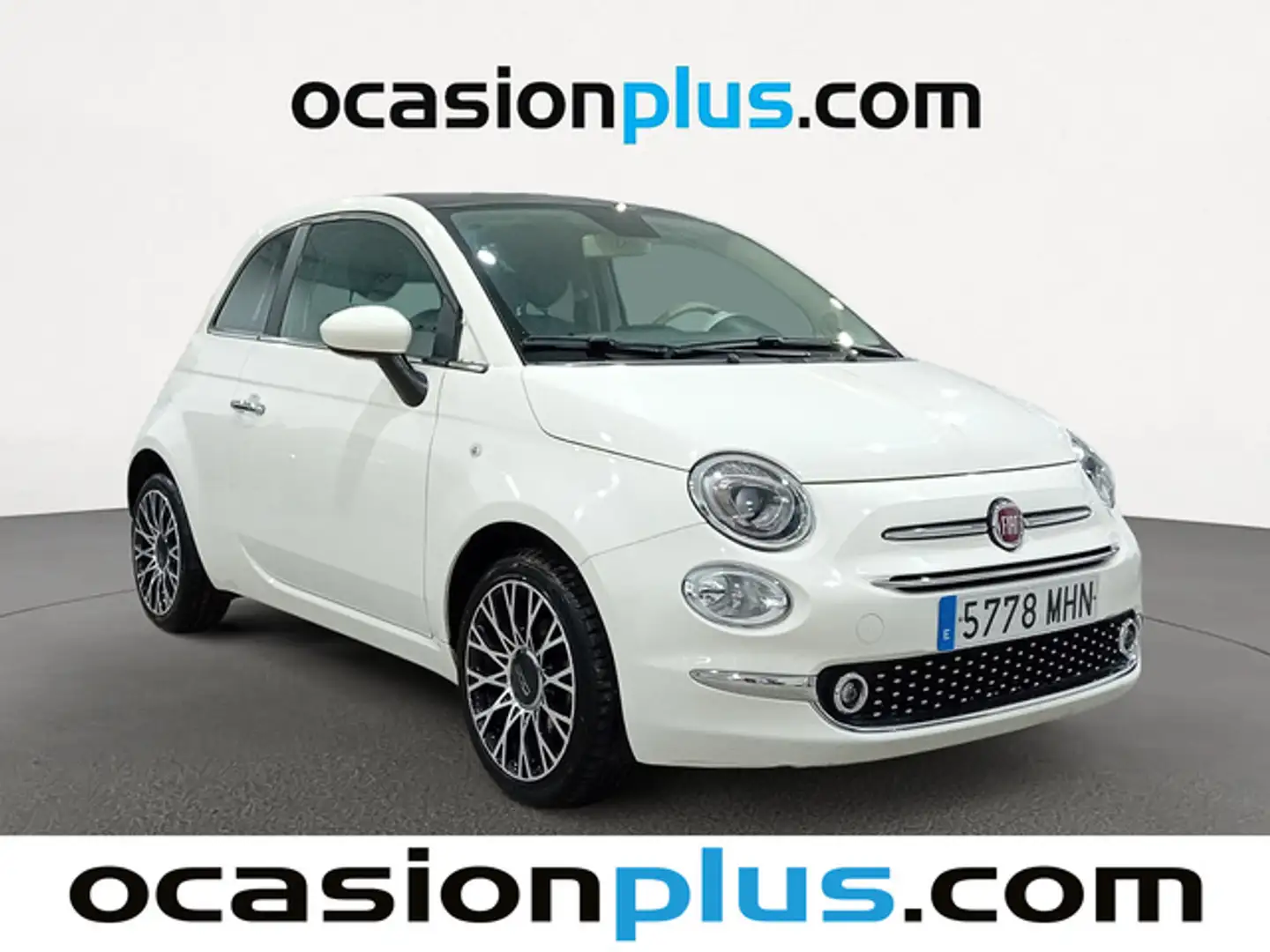 Fiat 500 1.0 Hybrid Dolcevita 52kW Blanc - 2