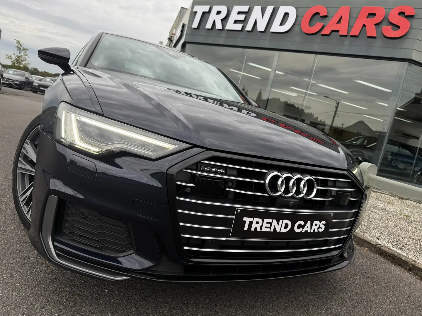 Audi A6 45TDI AUTO. 3X S-LINE QUATTRO SOFT CLOSE CAM 360 Bleu - 1