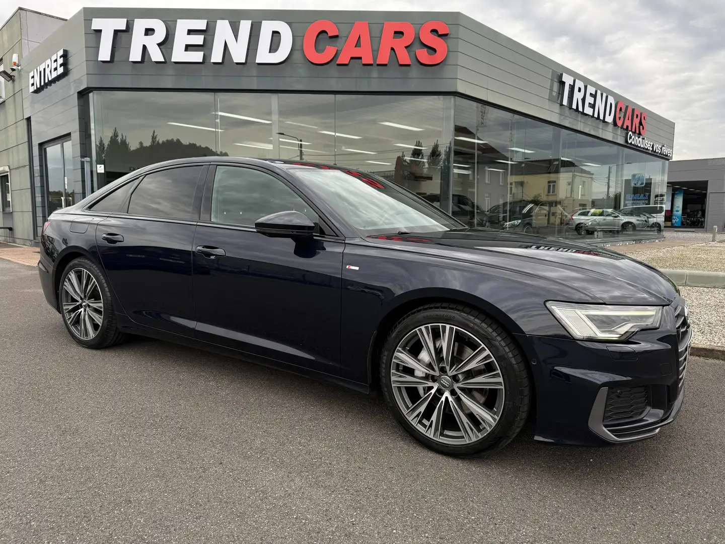 Audi A6 45TDI AUTO. 3X S-LINE QUATTRO SOFT CLOSE CAM 360 Bleu - 2