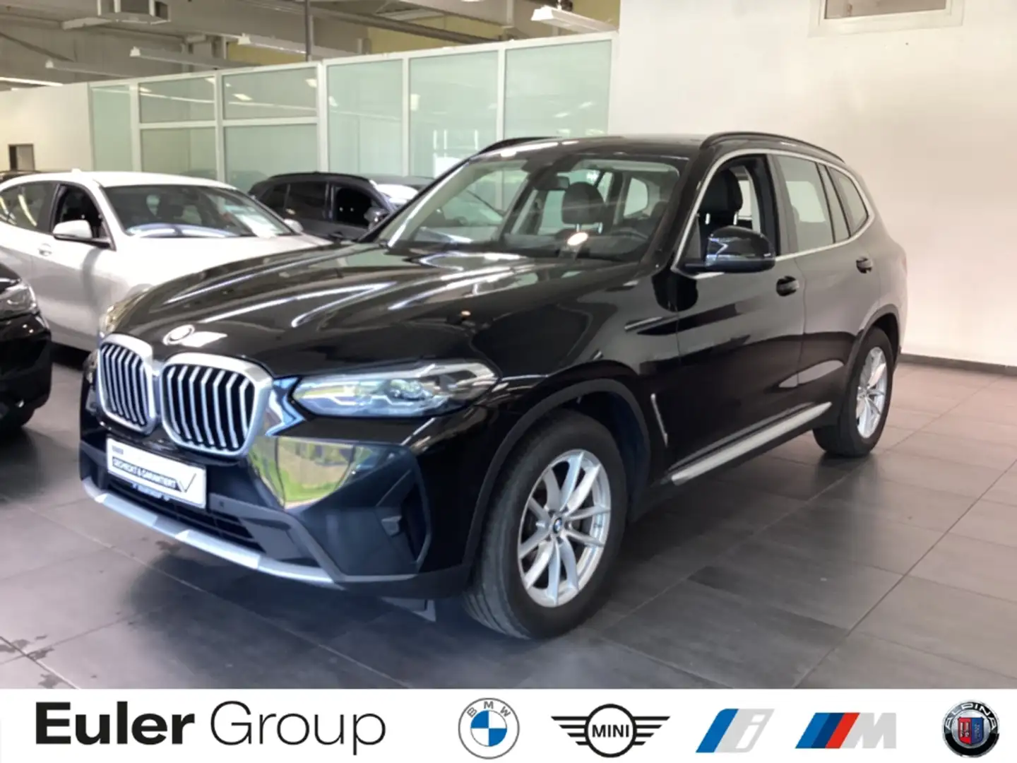 BMW X3 xDrive 20d A 18'' HUD Navi SHZ DAB El. Heckklappe Schwarz - 1