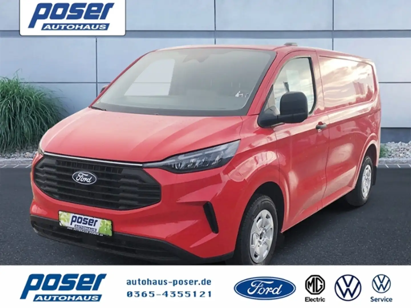 Ford Transit Custom Kasten 280 L1 Trend FWD KLIMA LED Rot - 1