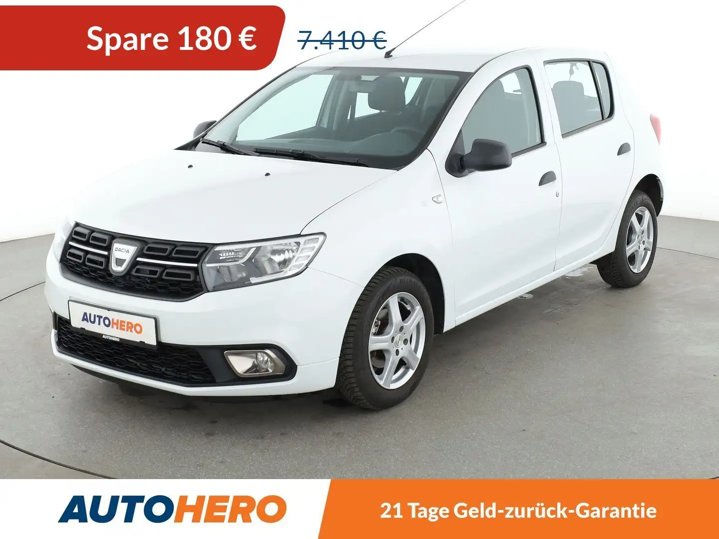 Dacia Sandero 1.0 Ambiance*ALU*KLIMA*BLUETOOTH* Weiß - 1