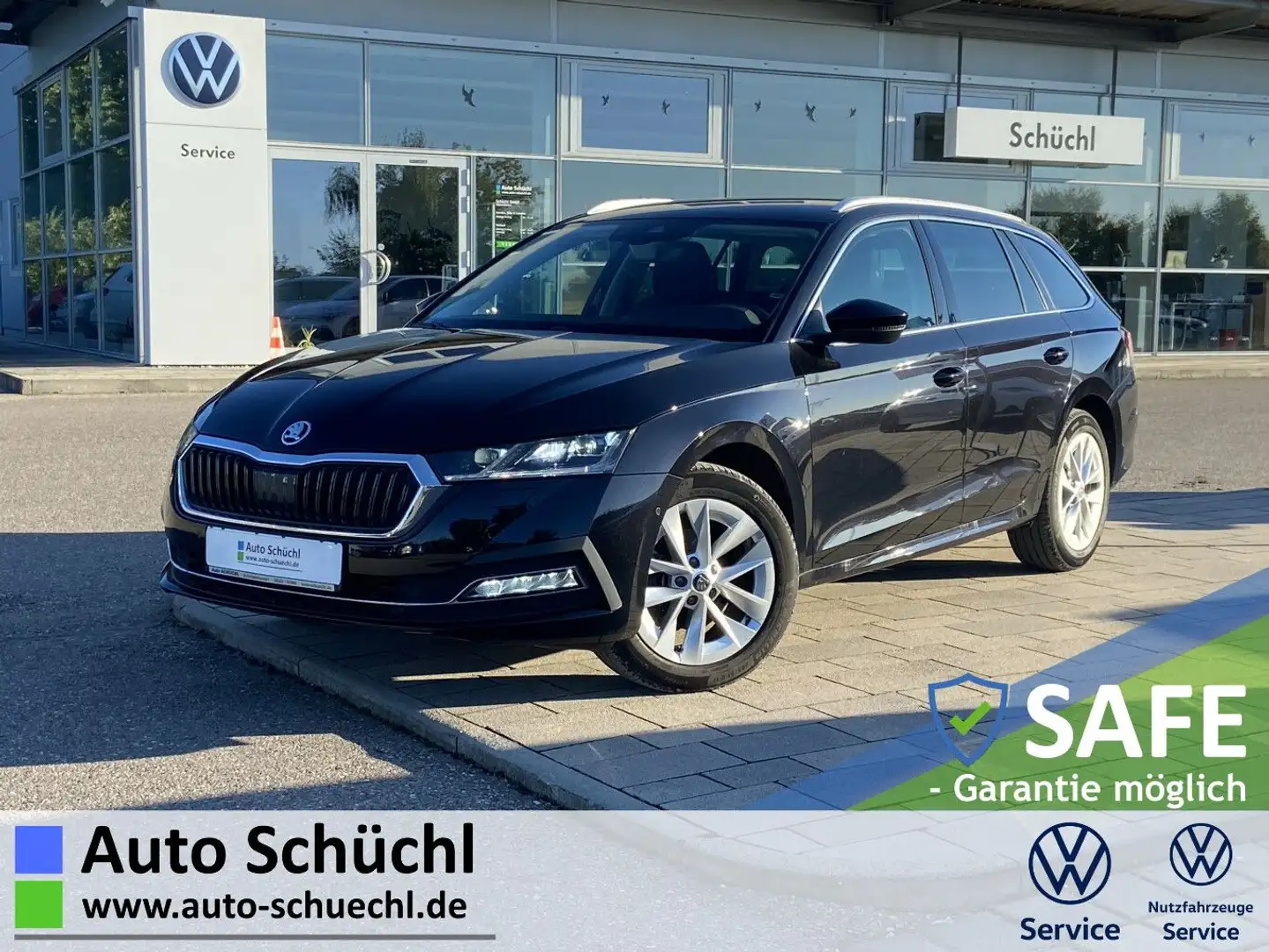 Skoda Octavia Combi 2.0 TDI Style AHK+17"+NAVI-COLUMBU Schwarz - 1