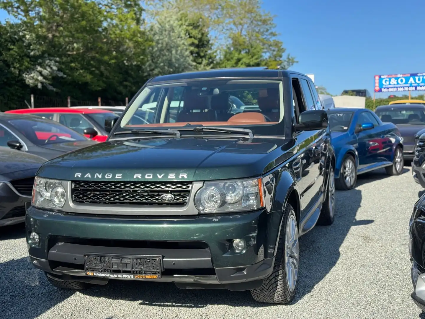 Land Rover Range Rover Sport V6 TD Automatik*EURO 5* Grün - 1