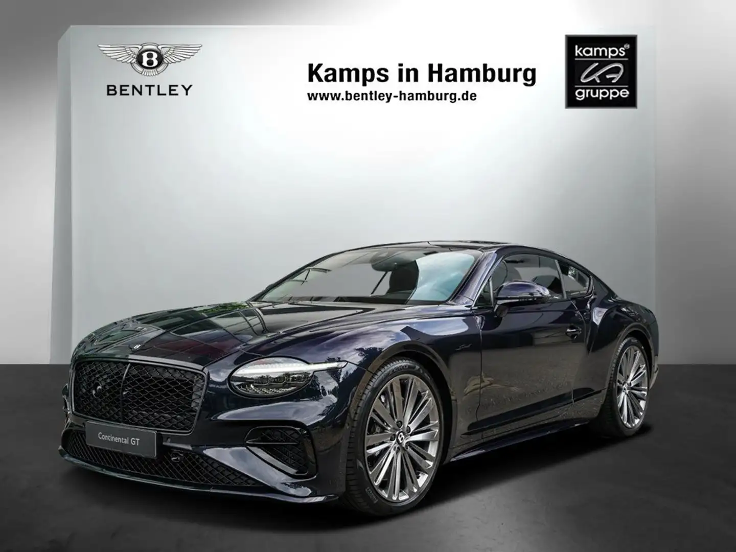 Bentley Continental GT Speed plava - 1