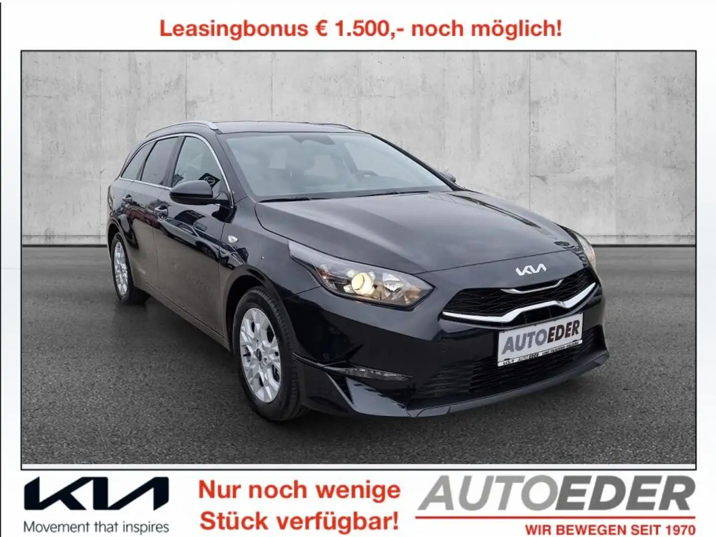 Kia Ceed SW / cee'd SW ceed SW 1,0 T-GDI GPF ISG Silber Schwarz - 1