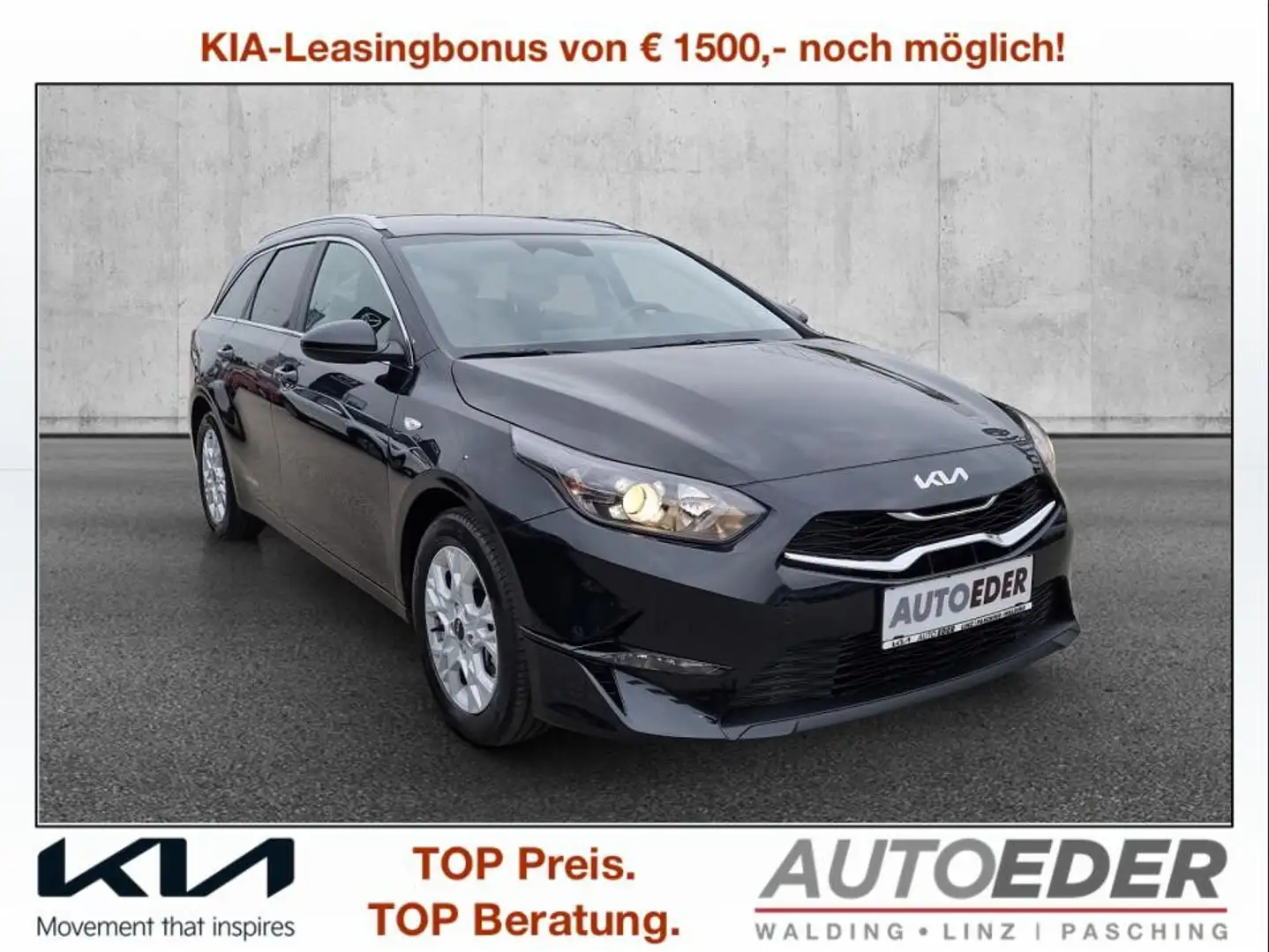 Kia Ceed SW / cee'd SW ceed SW 1,0 T-GDI GPF ISG Silber Schwarz - 1