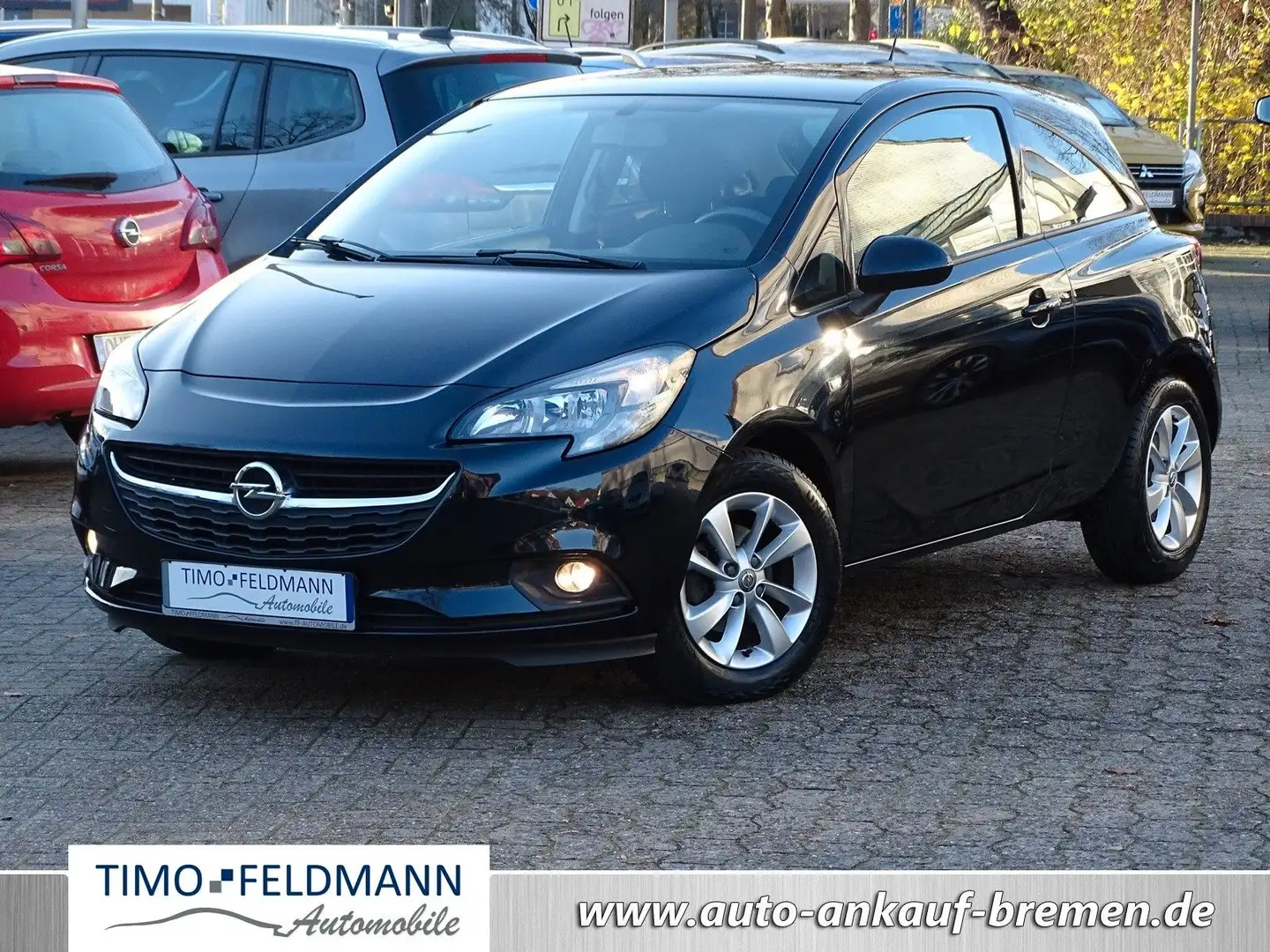 Opel Corsa E 1.2 ON Blau - 1