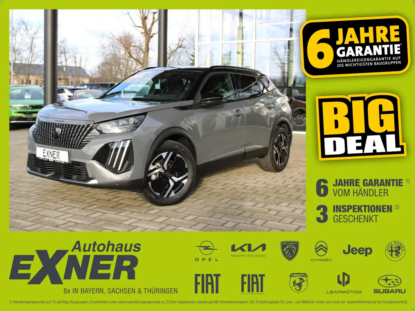 Peugeot Neuer 2008 GT Hybrid Panoramaglasschiebedach Gri - 1