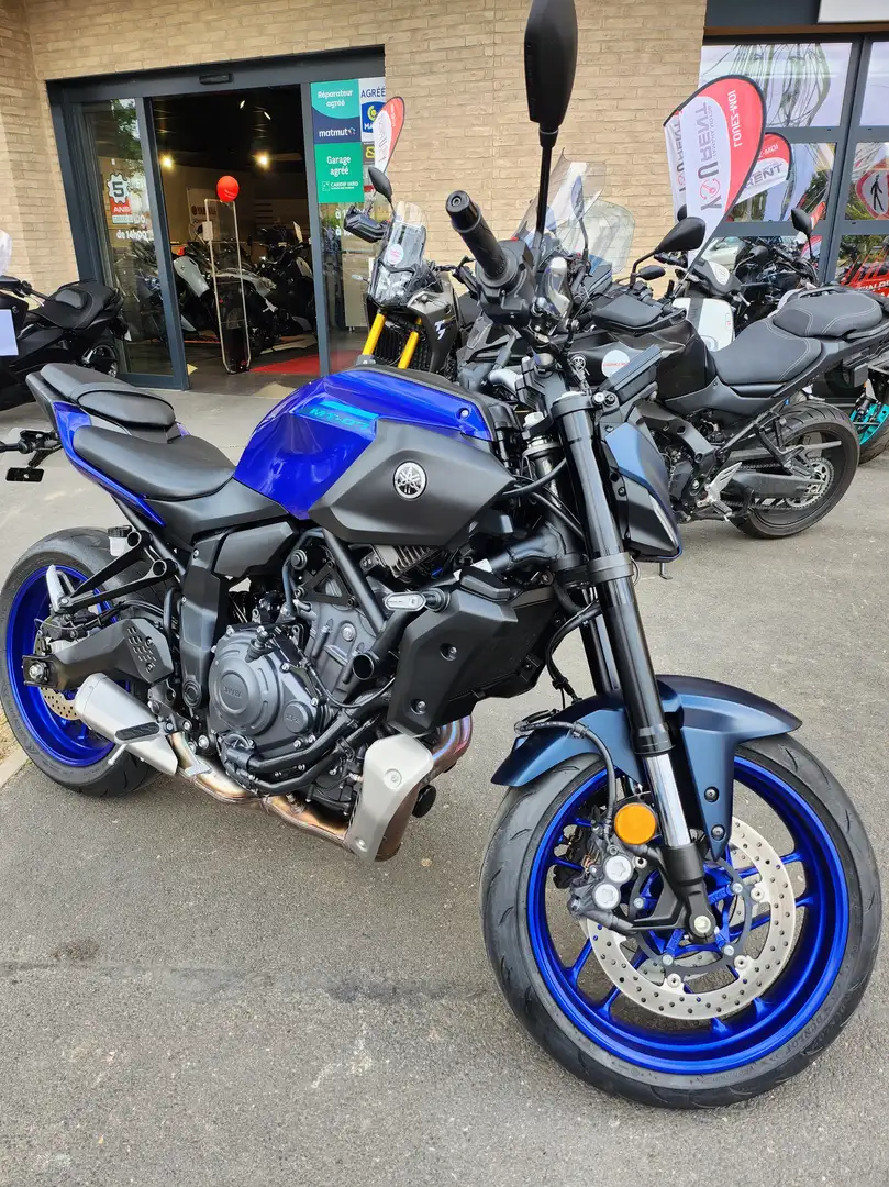 Yamaha MT-07 Blau - 1