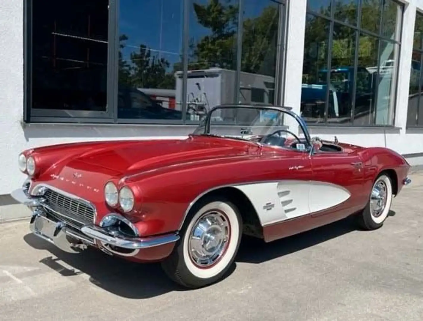 Corvette C1 Corvette C1 Cabrio 283 cui * Einspritzer Rot - 1