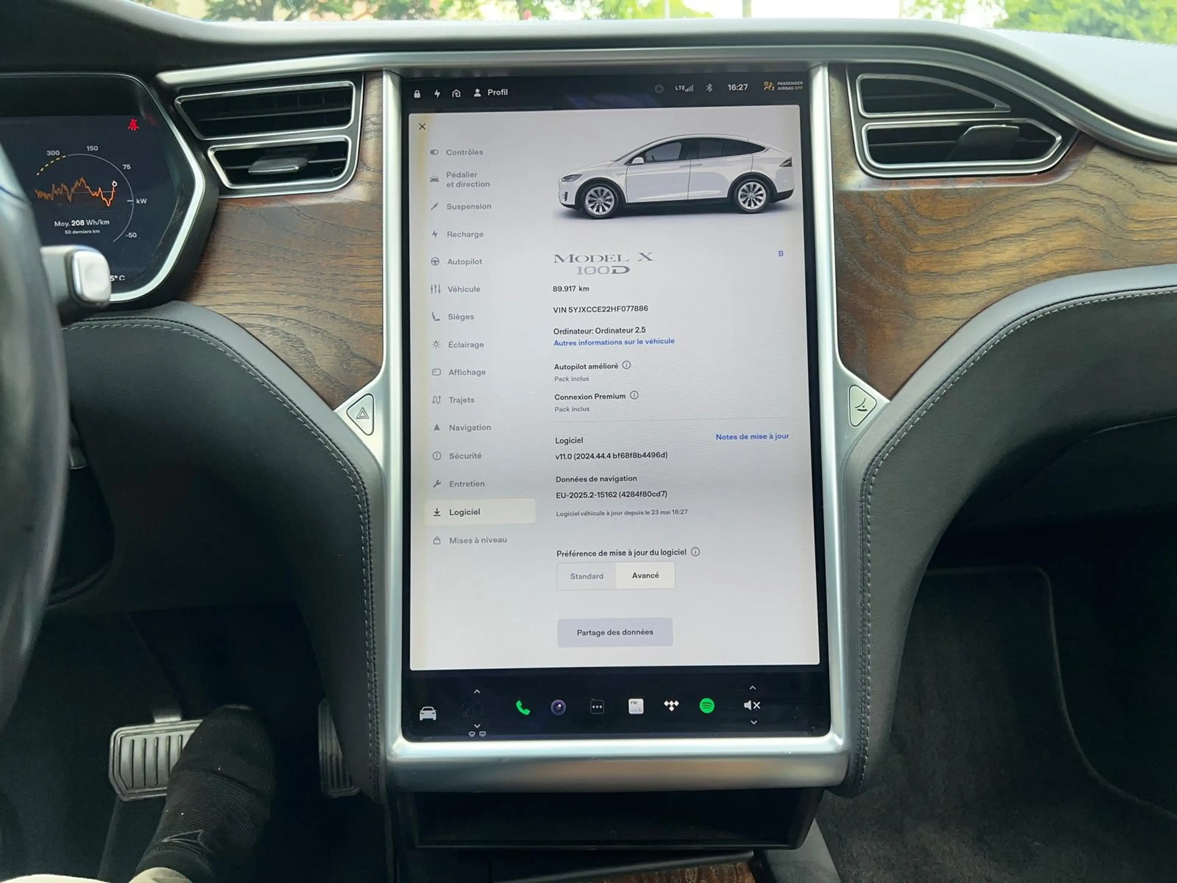 Tesla Model X 100D Dual Motor 6p. AWD|Attache-remorque Autopilot — photo 10