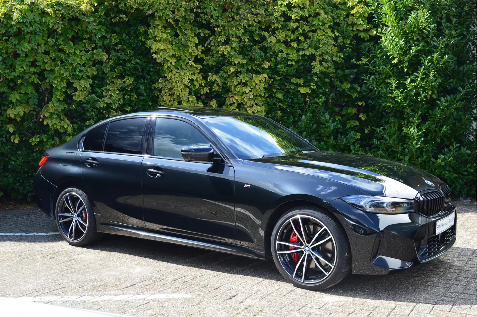 BMW 320 3 Serie 320e High Executive M Sport Automaat / Spo Zwart - 2