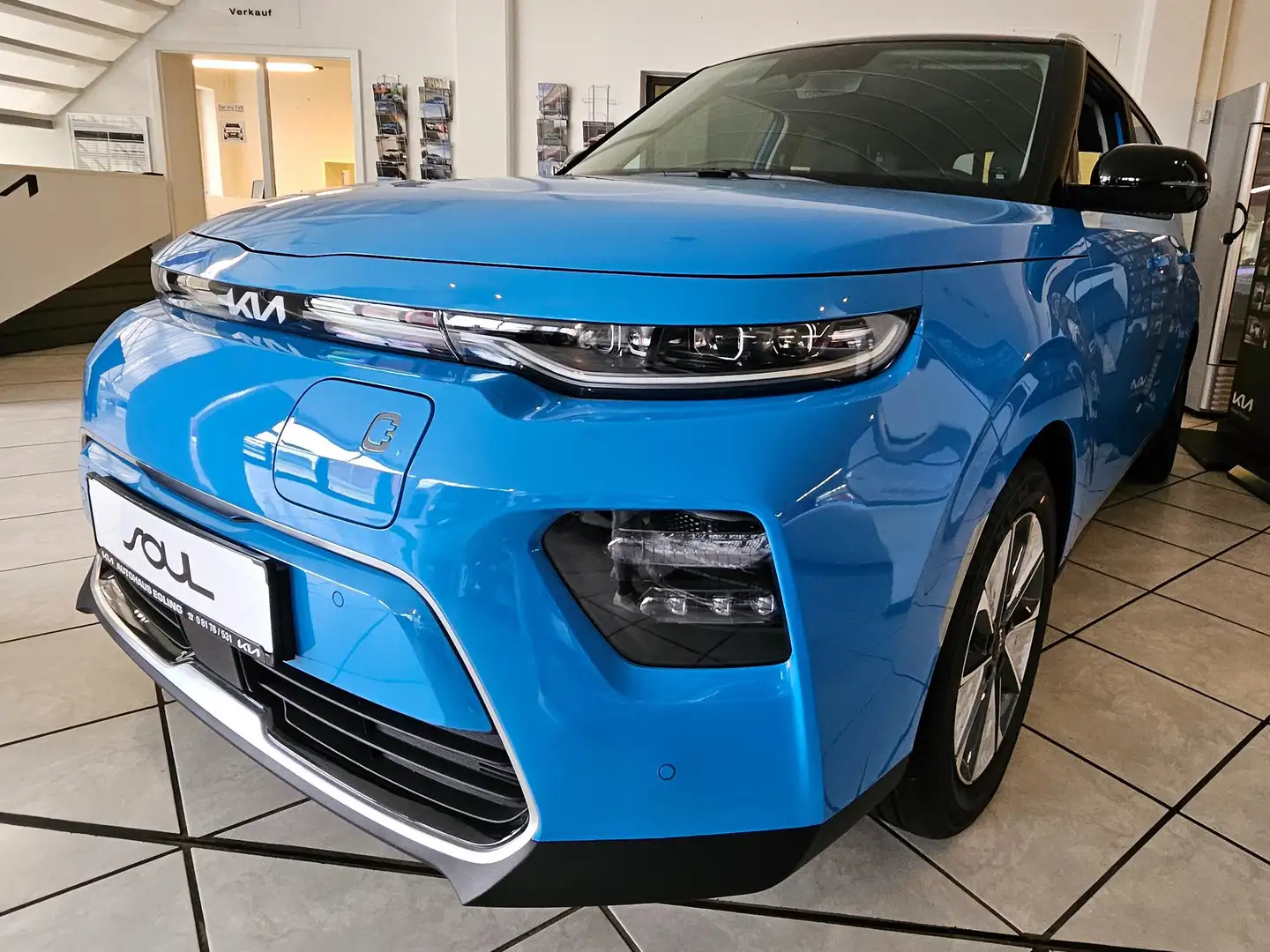 Kia Soul e-Soul Inspiration Blauw - 1