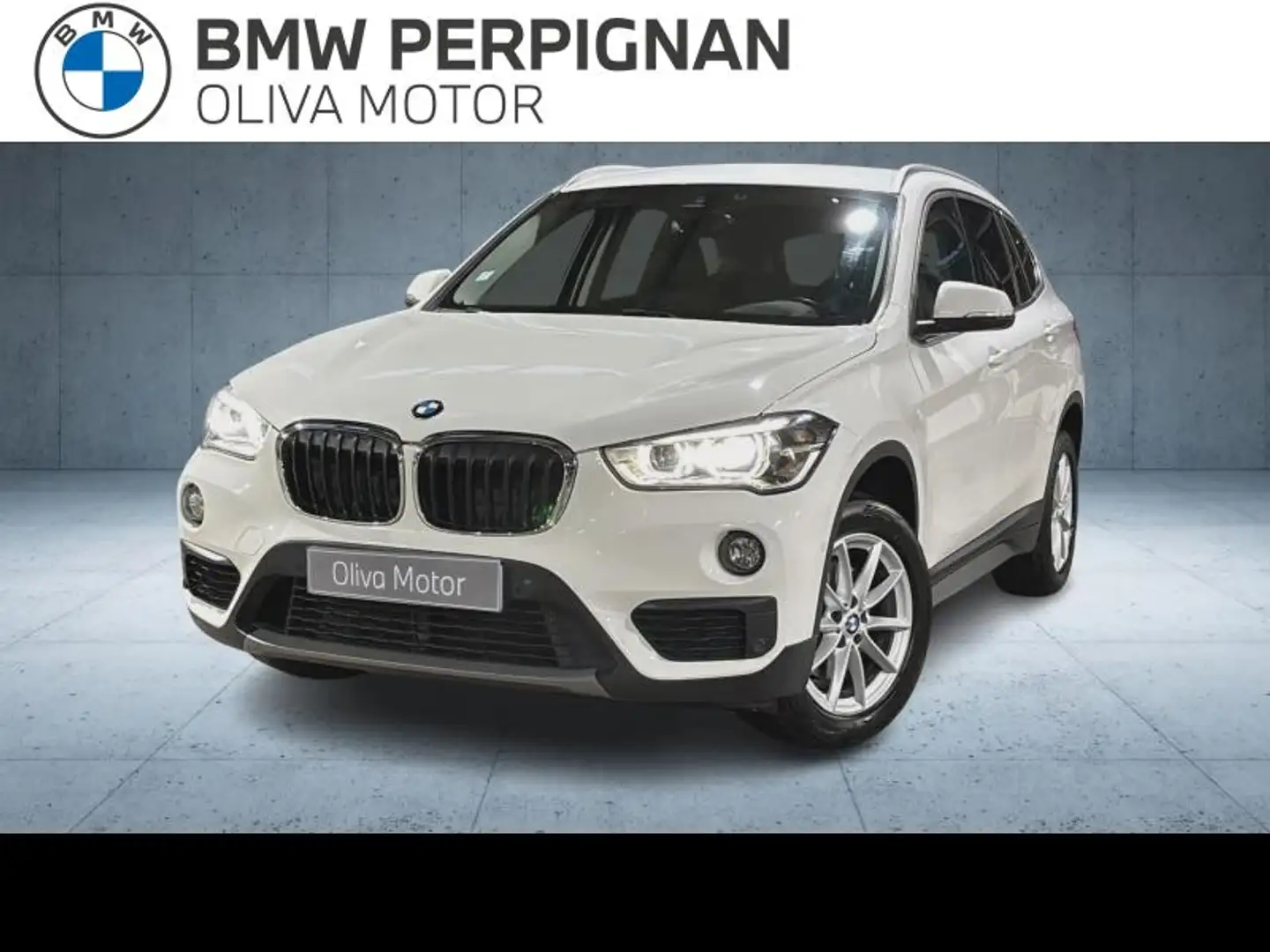 BMW X1 sDrive18dA 150ch Business Design Euro6d-T Blanc - 1