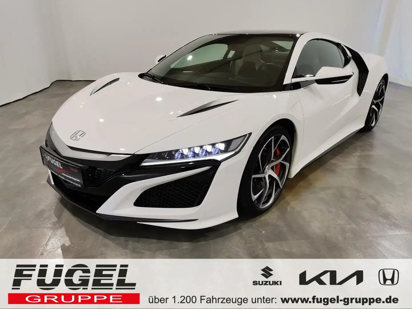 Honda NSX 3.5 V6 Twin Turbo Hybrid Allrad|LED|Navi Weiß - 1