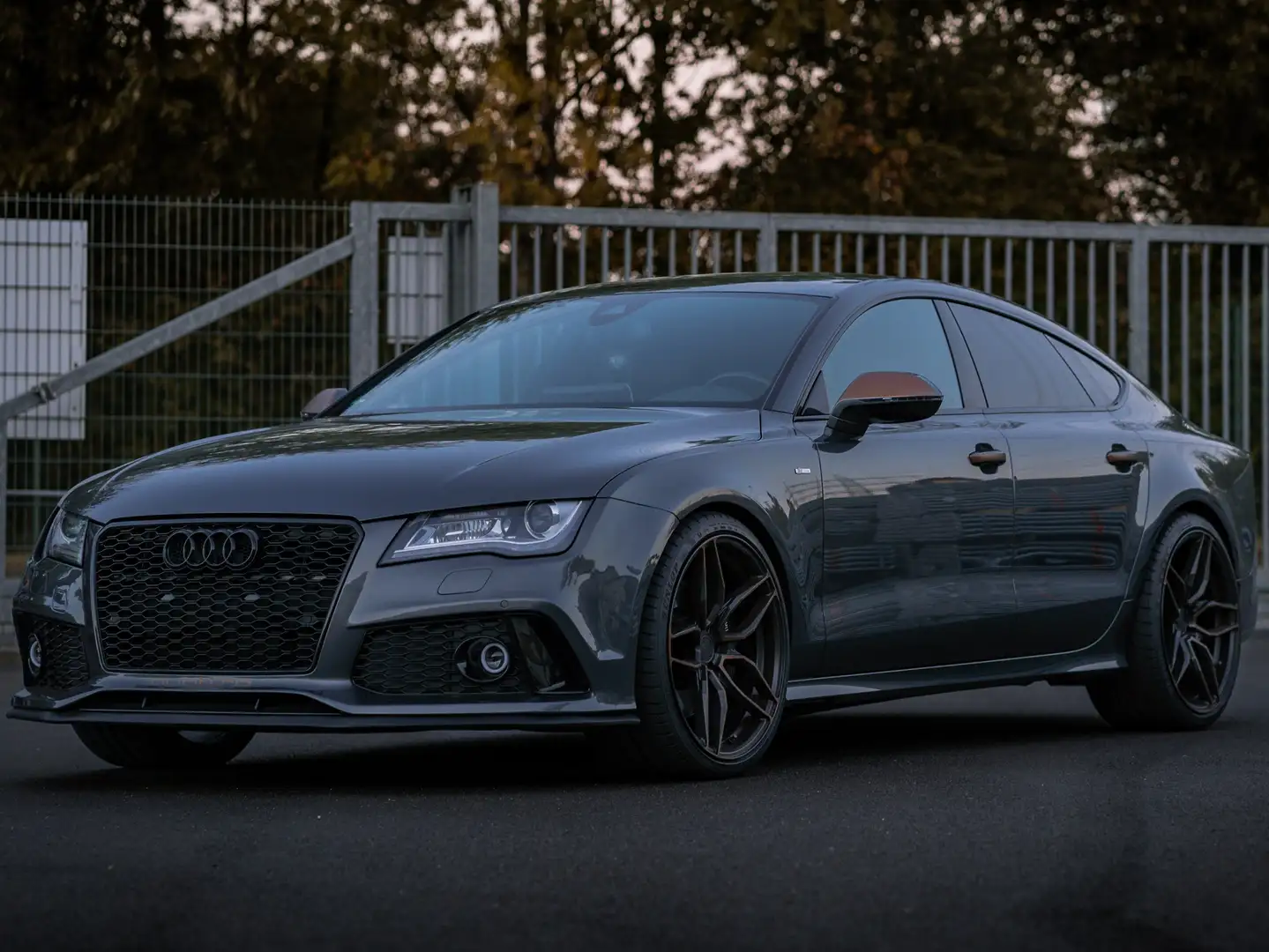 Audi A7 A7 Sportback Diesel 3.0 TDI quattro tiptronic spor Grau - 2