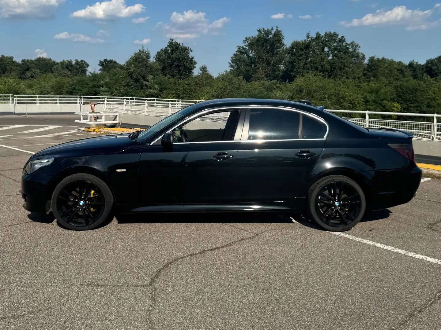 BMW 530 Serie 5 E60 2003 Berlina530d Eletta 231cv Nero - 2