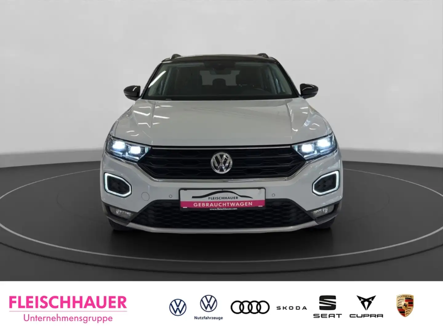 Volkswagen T-Roc IQ.DRIVE 1.0 TSI Navi+LED+ACC+Kamera+App-connect+P Weiß - 2