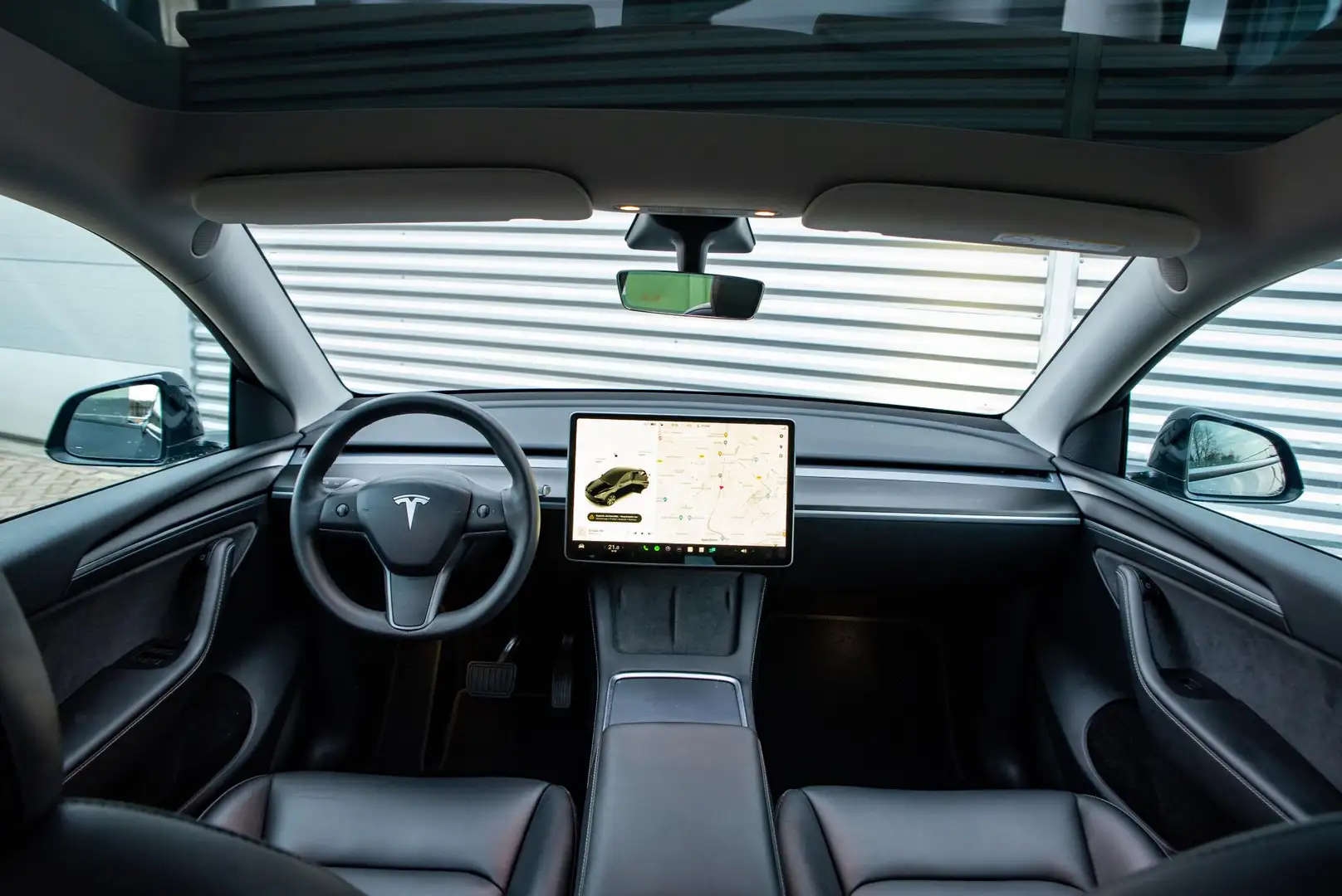 Tesla Model Y Long Range 75 kWh Stuurverw. Panodak Zwart - 2