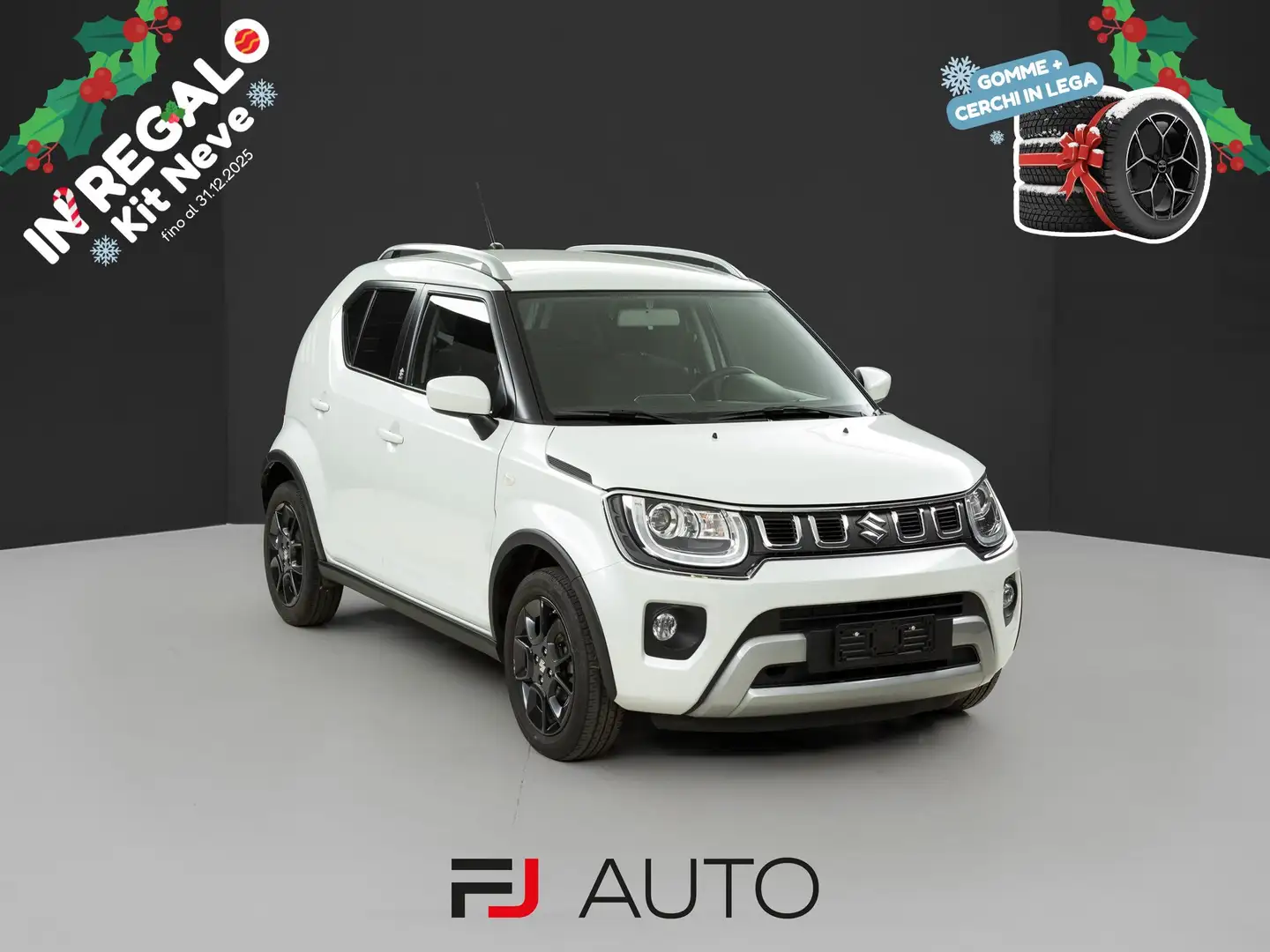 Suzuki Ignis 1.2h Dualjet Hybrid Shine Allgrip 83cv Bianco - 1