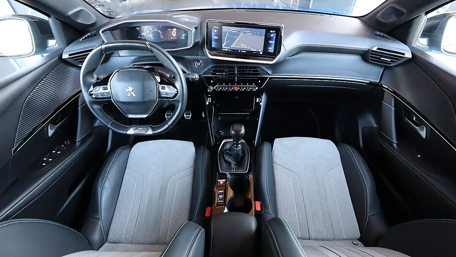 Peugeot 208 1.5 BlueHDi 100 GT Pack LED AMBIENTE ACC NAVI... Blau - 2