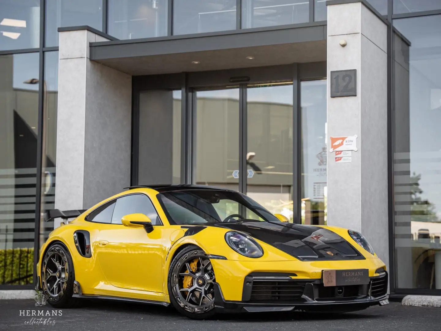 Porsche 911 3.8 Turbo S / 1100PK / Carbon / Lightweight /  Geel - 1