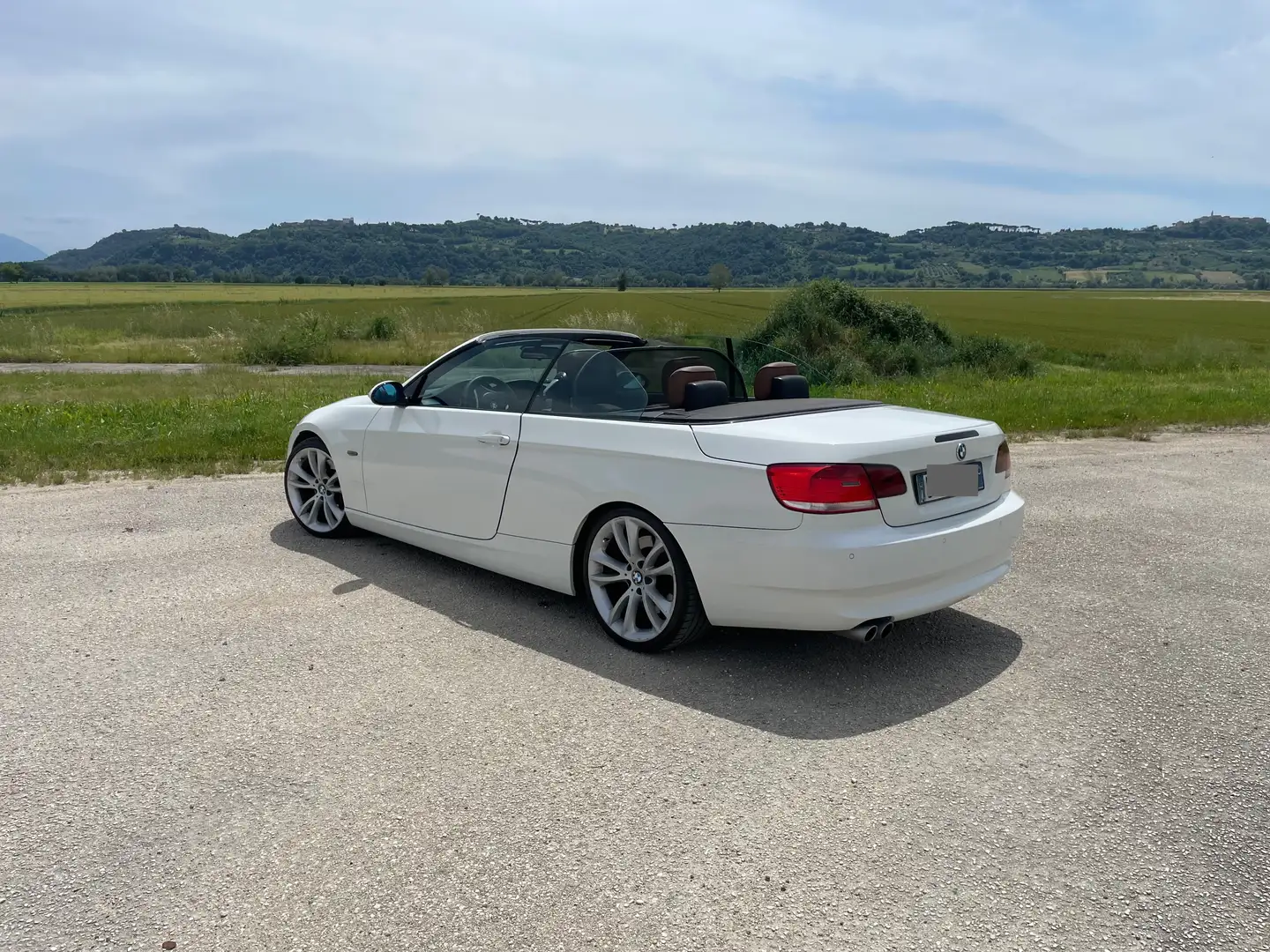 BMW 330 Serie 3 E93 Cabrio 330d Cabrio Futura Blanc - 2