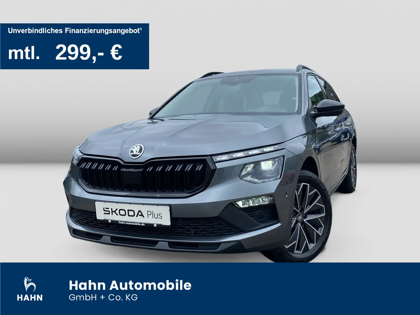 Skoda Kamiq 1.5TSI DSG Selection AHK Cam Voll-LED Navi Grau - 1