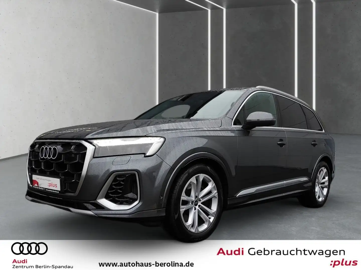 Audi SQ7 *HD-MATRIX*B&O*AHK*360°*Assist+* Gris - 2