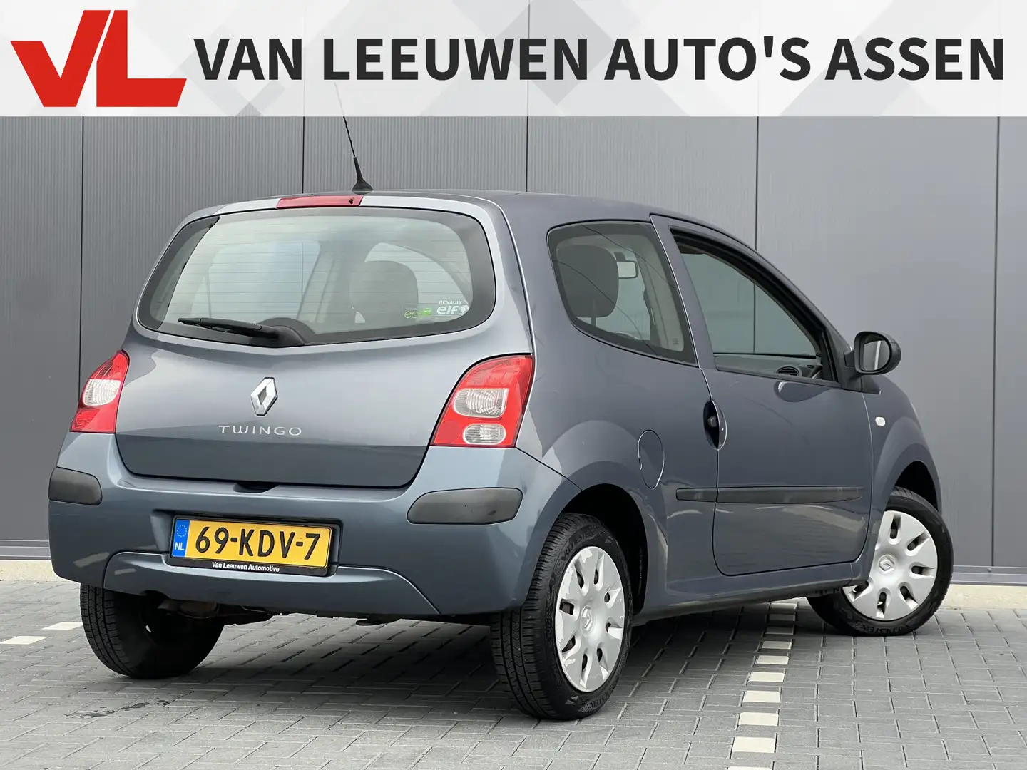 Renault Twingo 1.2 Authentique | Airco | Elektrische ramen | Apk Blauw - 2