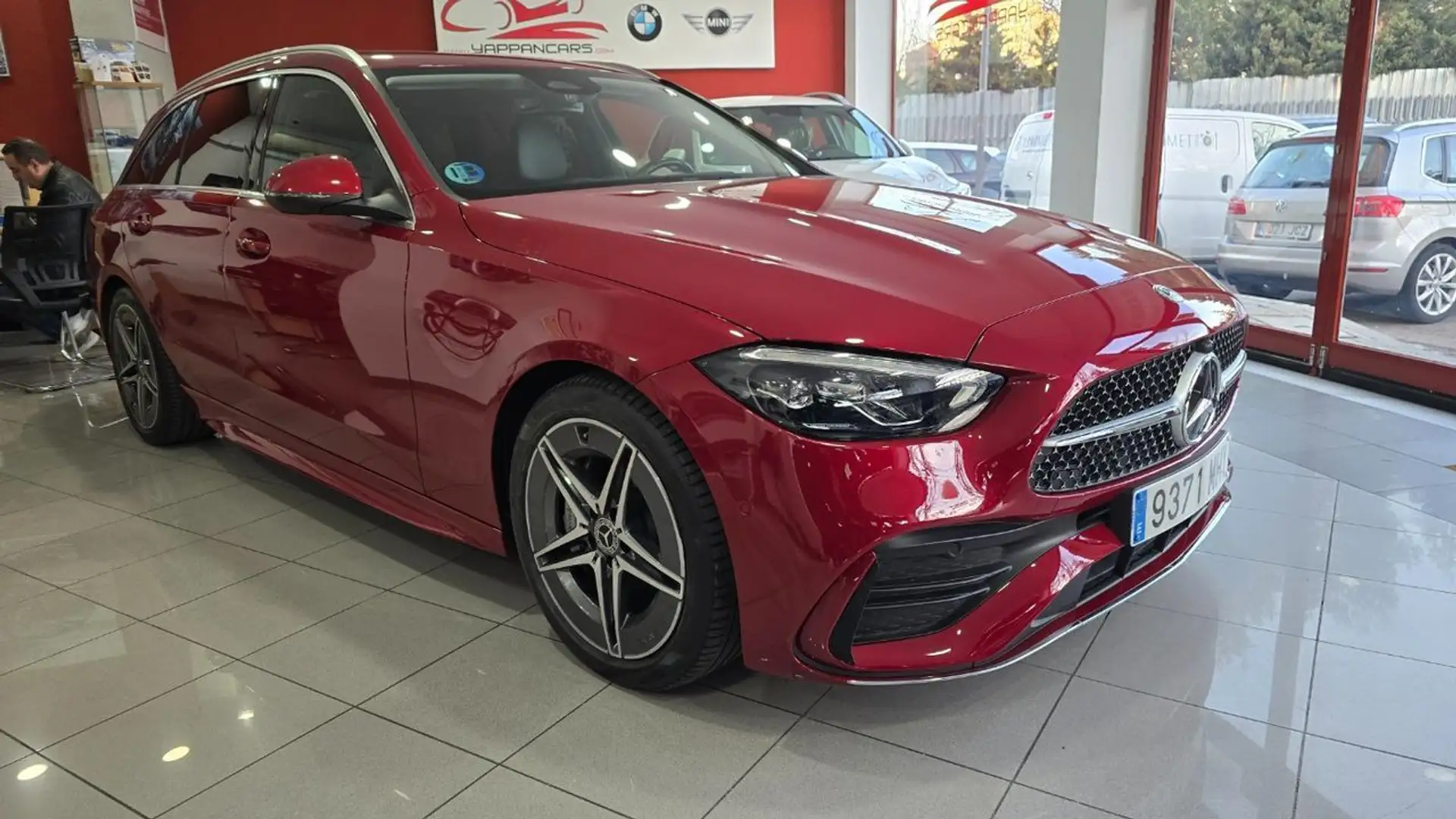 Mercedes-Benz C 200 d Estate Rood - 1