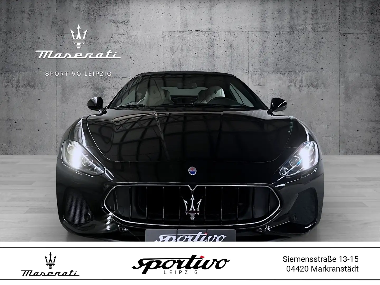Maserati GranCabrio Sport*Sonderfinanzierung* Чёрный - 1