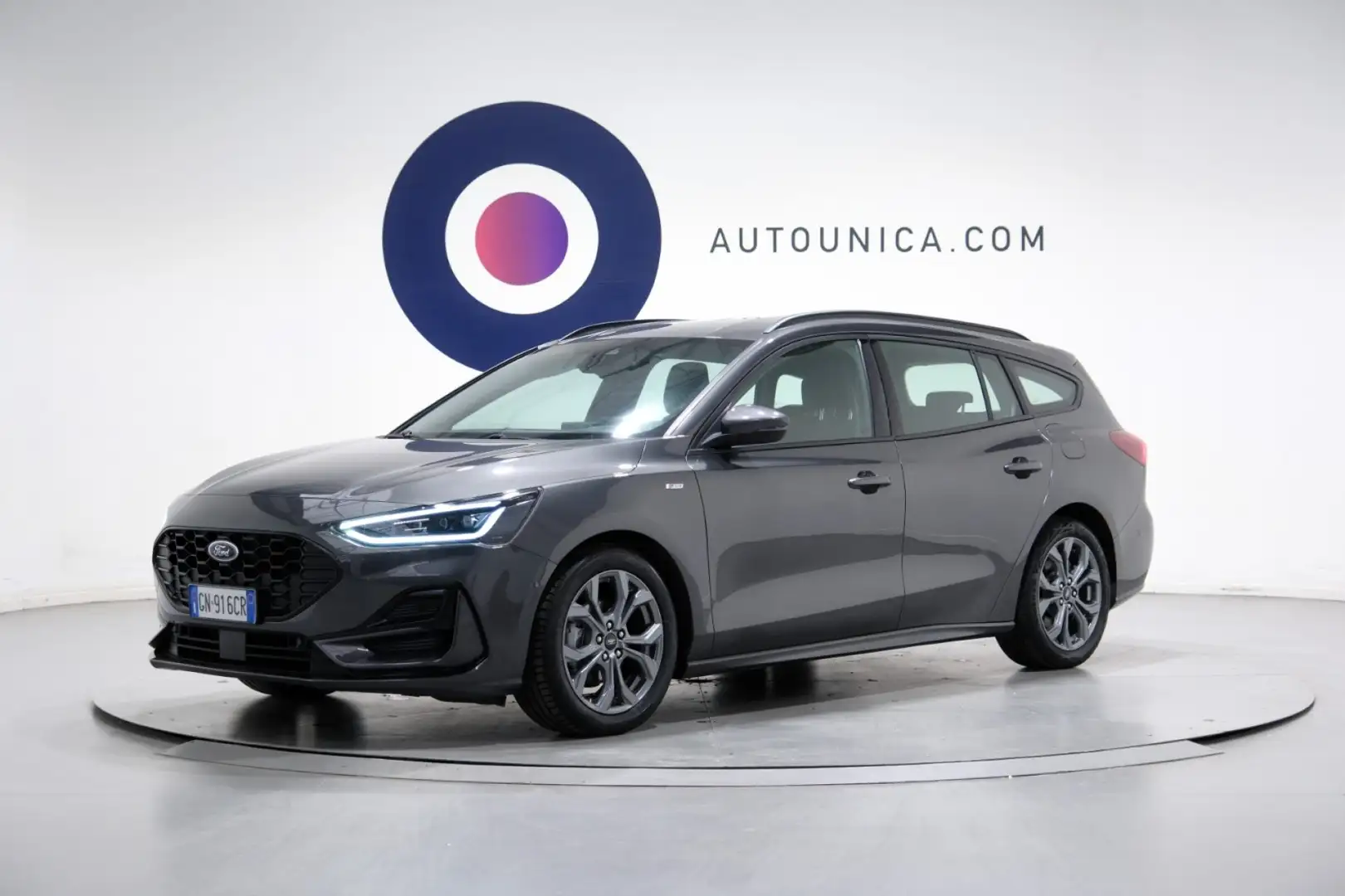 Ford Focus 1.0 ECOBOOST HYBRID 125 CV SW ST-LINE FULL LED Grigio - 1