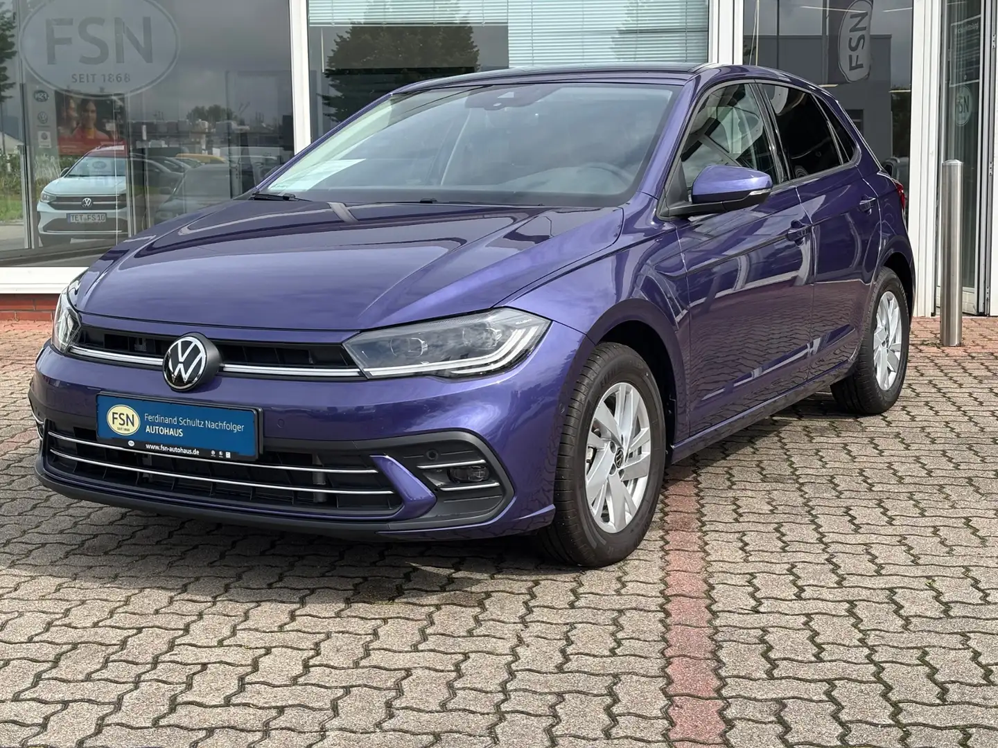 Volkswagen Polo Style 1.0TSI DSG+NAVI+RFK+MATRIX+BEATS Violett - 2