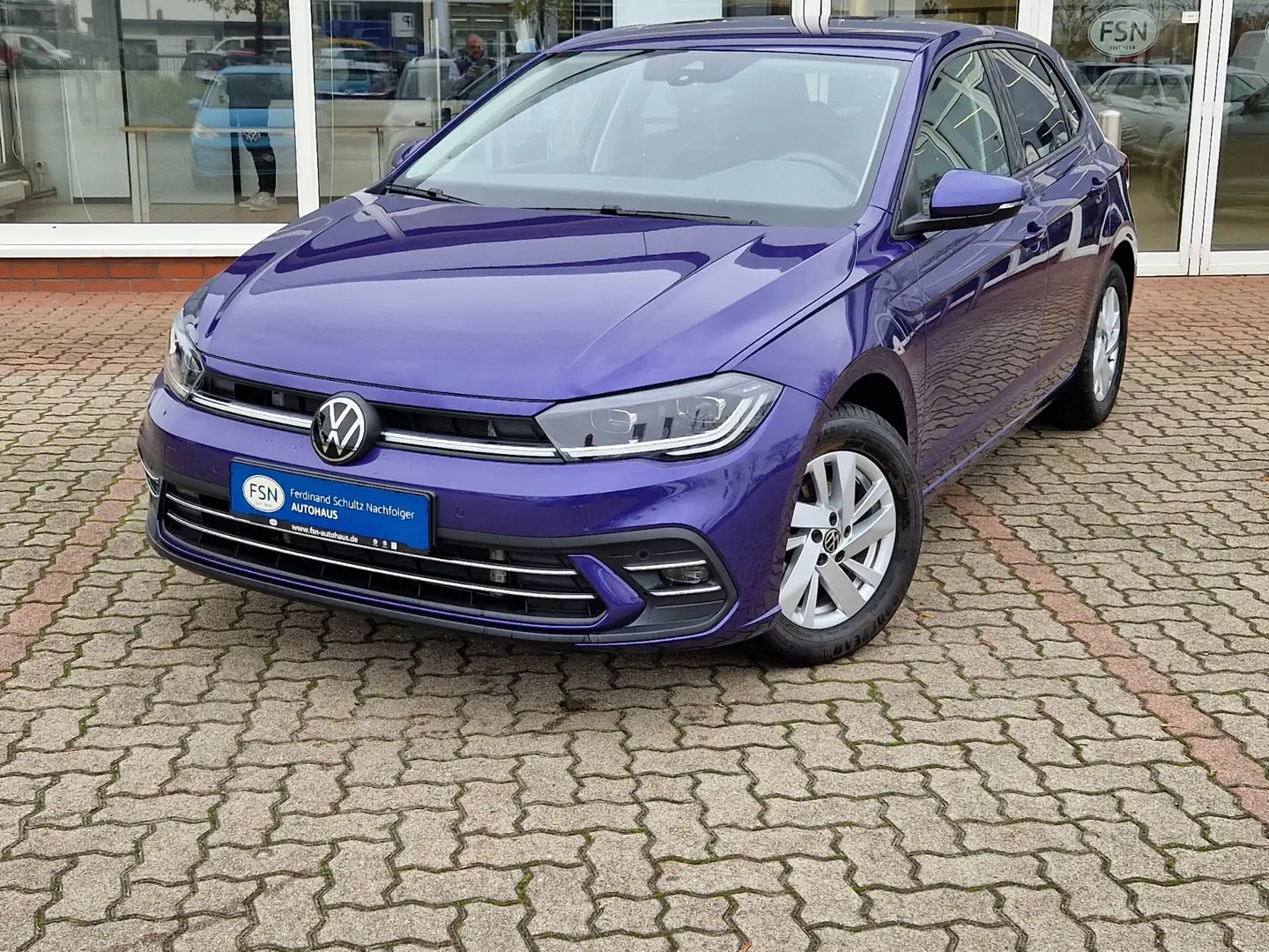 Volkswagen Polo Style 1.0TSI DSG+NAVI+RFK+MATRIX+BEATS Mauve - 2