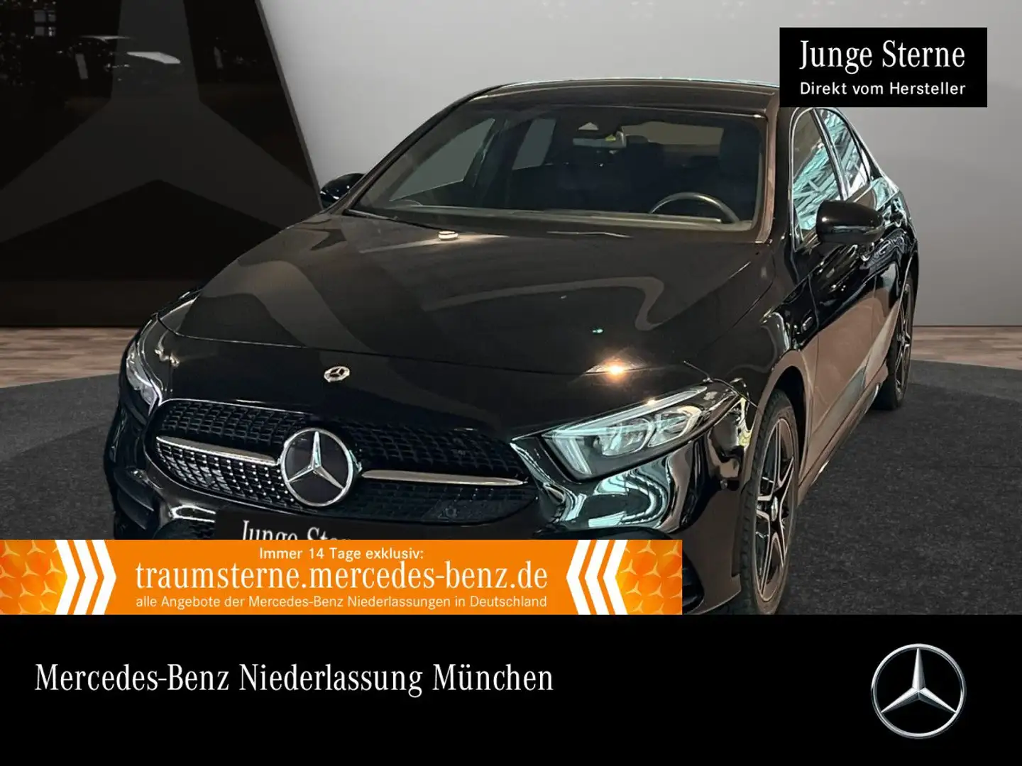 Mercedes-Benz A 250 e Lim EDITION 2020+AMG+NIGHT+LED+8G Schwarz - 1