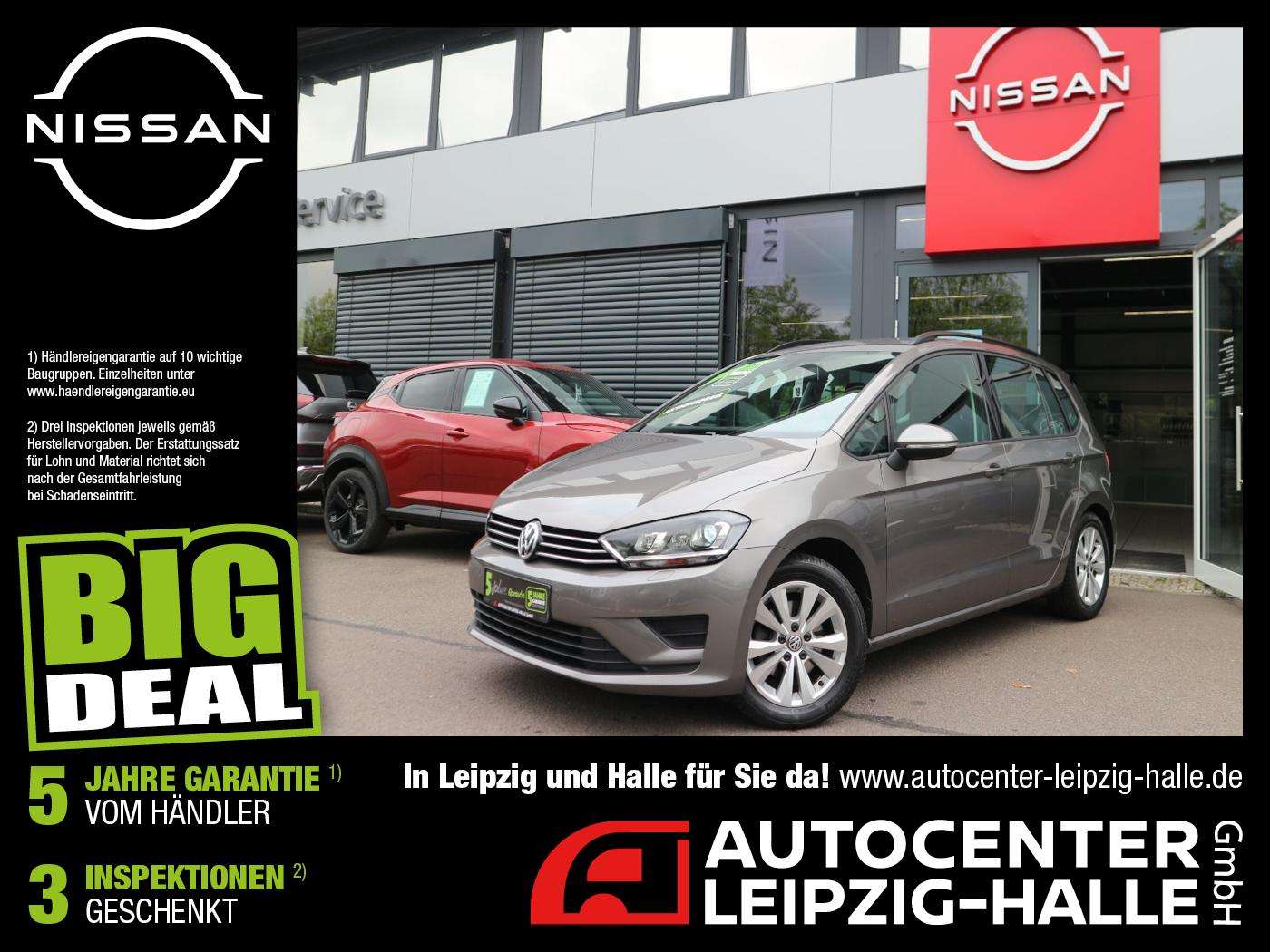 Second hand Volkswagen Golf Sportsvan 1.4
