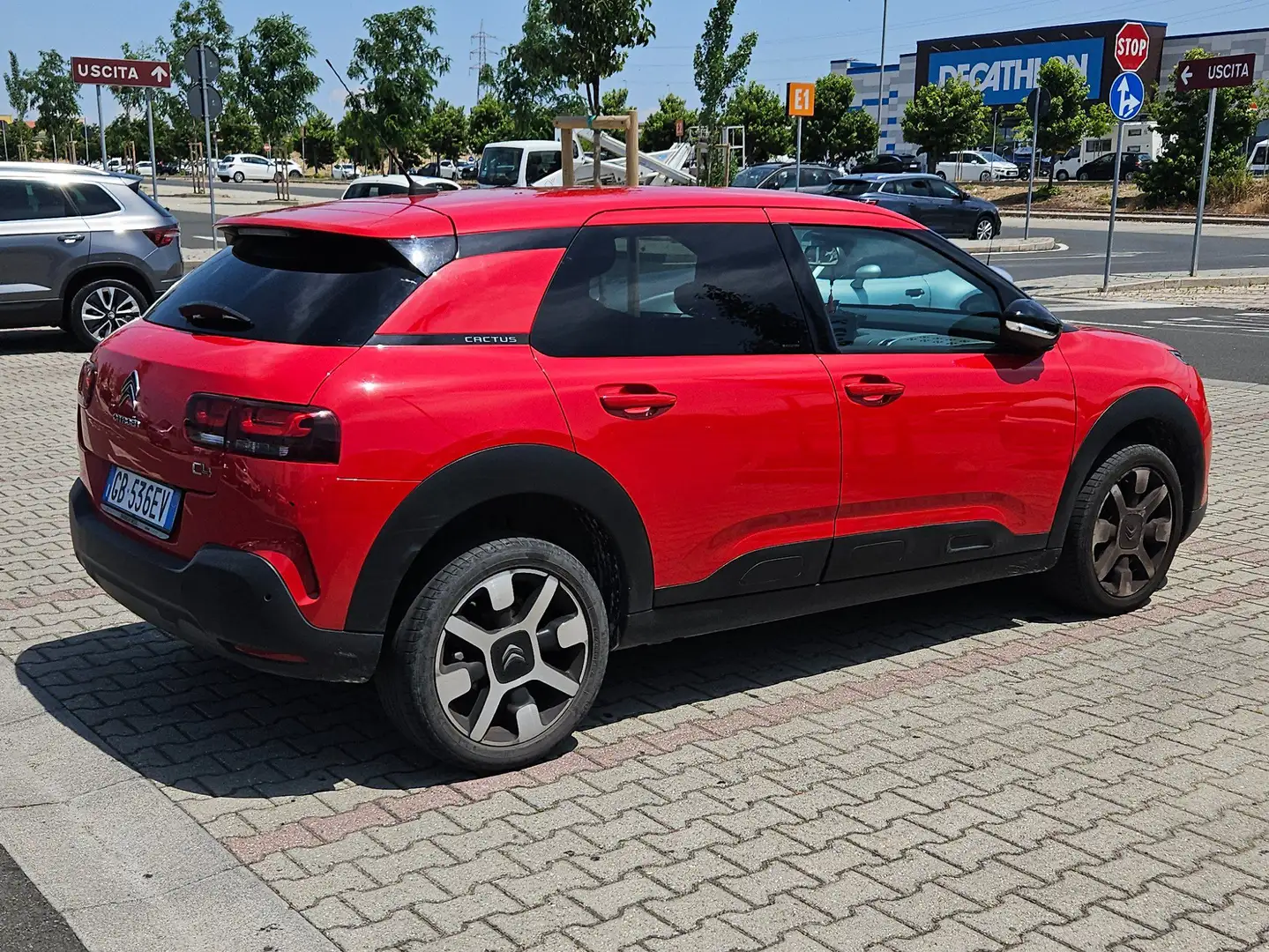 Citroen C4 Cactus Pure Tech 130 S&S EAT6 Shine Rosso - 1
