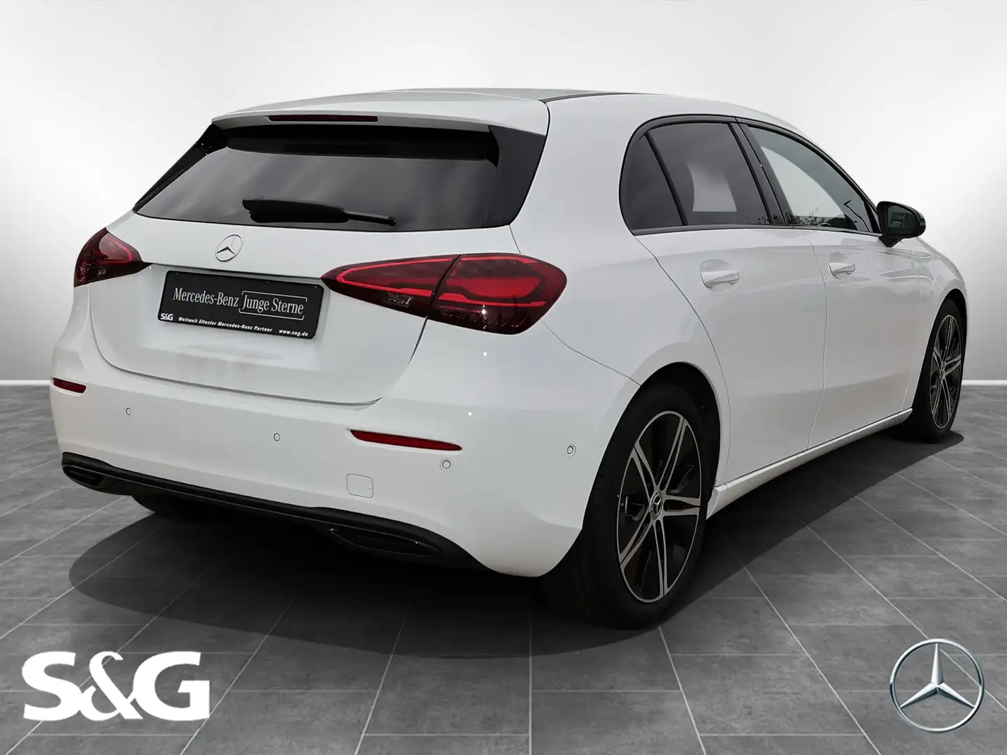 Mercedes-Benz A 180 Progressive+NIGHT PAKET+18 ZOLL+LED+KAMERA Blanc - 2