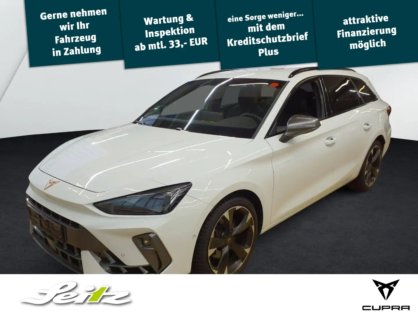 CUPRA Leon Sportstourer 2.0 TDI *AHK*LED*KAMERA*NAVI* Blanc - 1