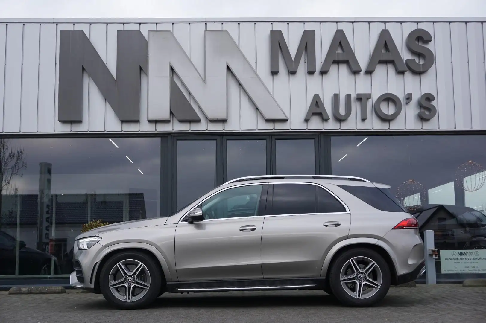 Mercedes-Benz GLE 450 4MATIC AMG GRIJS KENTEKEN TREKHAAK AIRMATIC Ezüst - 2
