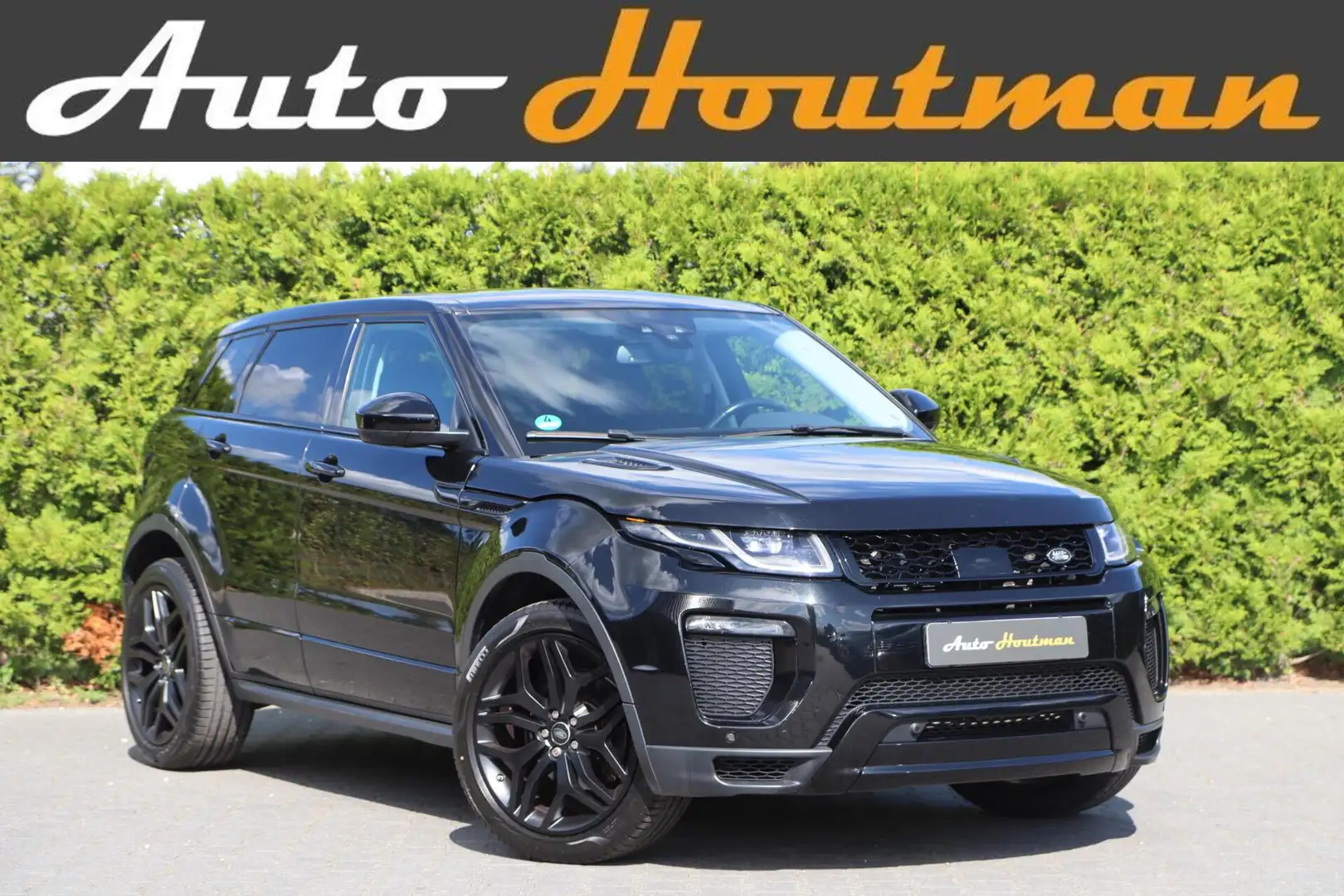 Land Rover Range Rover Evoque 2.0 Si4 241PK HSE Leder|Camera|Meridian|Grootscher Zwart - 1