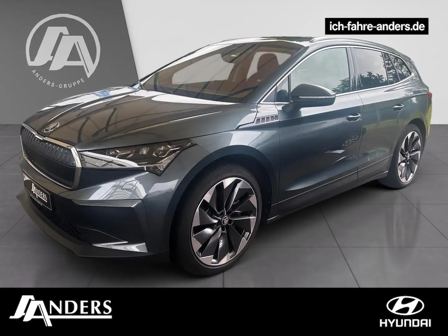 Skoda Enyaq iV 80 Suite Matrix+LED+ACC+Wärmep.+AHK+Key Grigio - 1